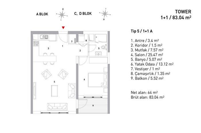 Nurol Park Güneşli Fiyat