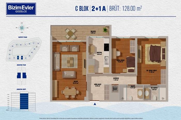 Bizim Evler 8 Konut Projesi ve Fiyatları