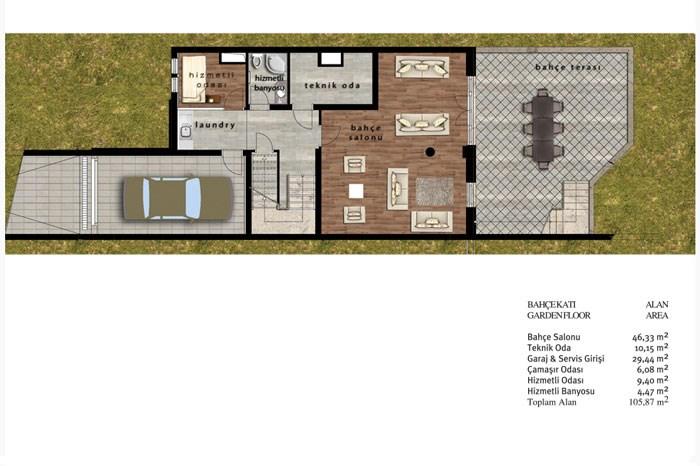 Kalyon Marina Villaları Kat Planları - 28