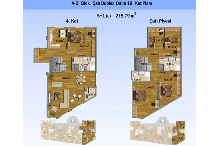 Alya Evleri Sarıyer Kat Planları - 25