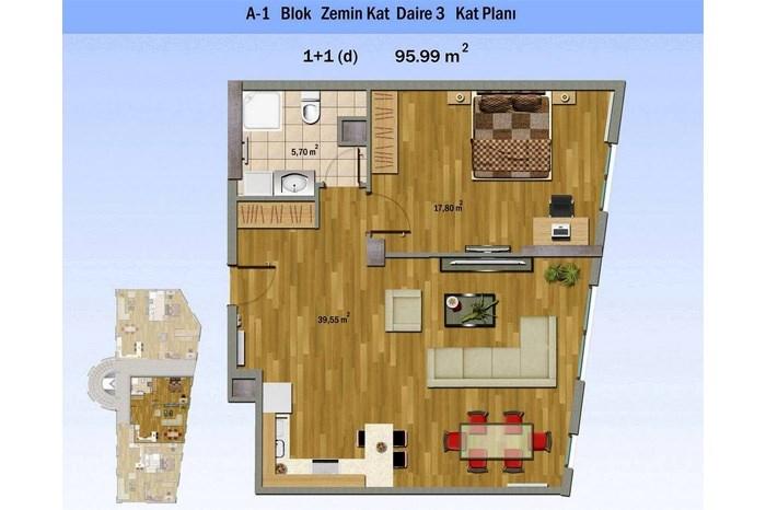 Alya Evleri Sarıyer Kat Planları - 41