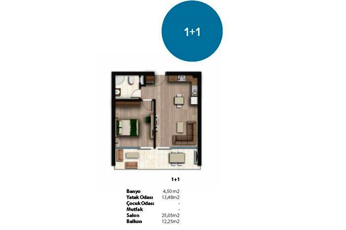 Armonia Concept Residence Kat Planları - 9
