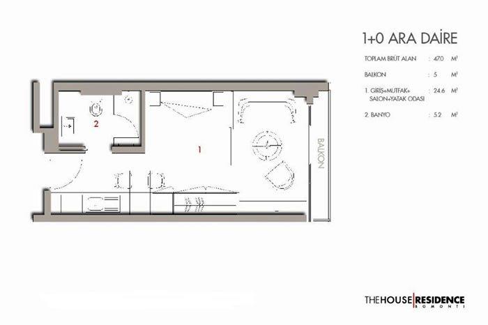 The House Residence Kat Planları - 6