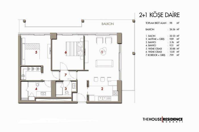The House Residence Kat Planları - 8