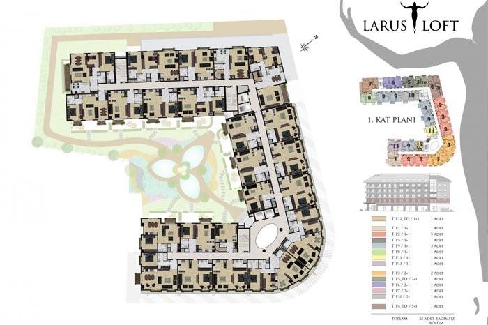 Larus Loft Kat Planları - 13