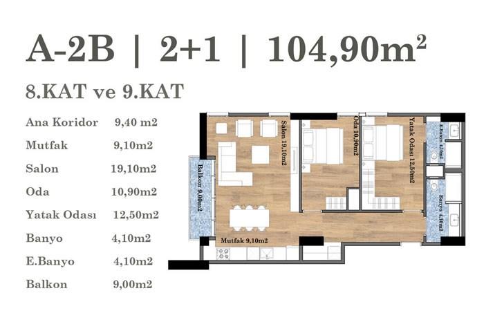 Casada Residence 9639 Kat Planları - 38