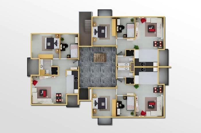 Yesshill Residence Kat Planları - 11