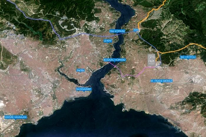 Oryapark İstanbul Kat Planları - 1
