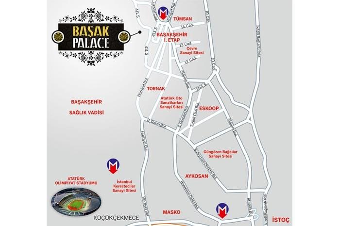Başak Palace Kat Planları - 1