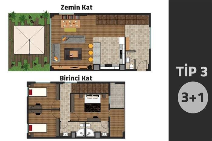 Marmo Villa Kat Planları - 7