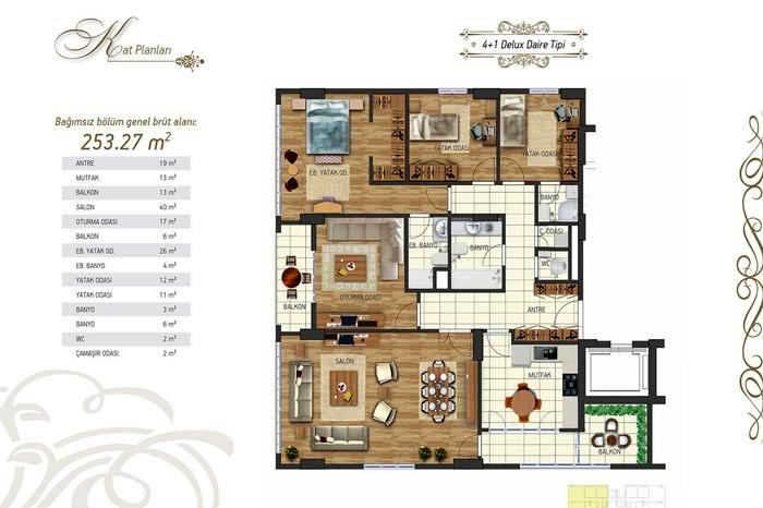 Mostar Life Grand Houses Kat Planları - 6