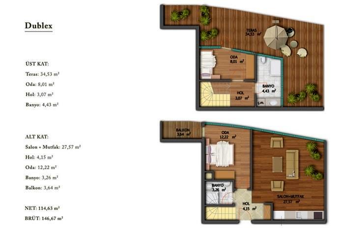 Ark Residence Kat Planları - 5