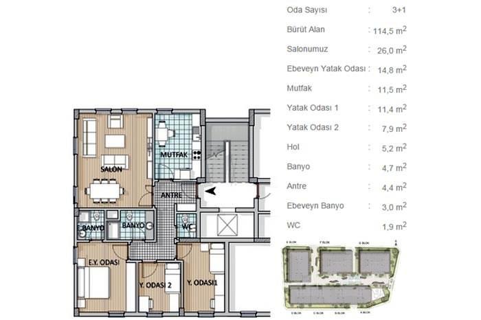 Marmara Vizyon Evleri Kat Planları - 9