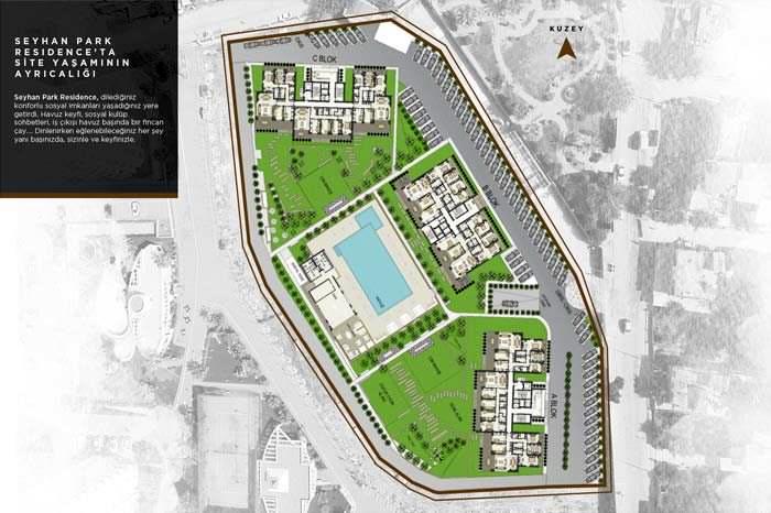 Seyhan Park Residence Kat Planları - 2