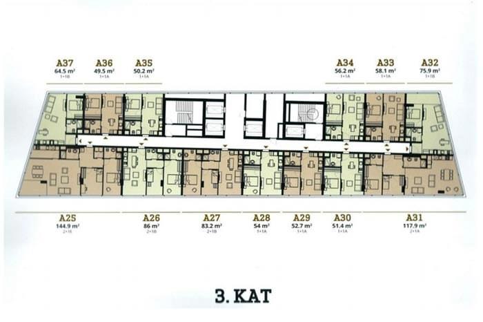 Nivo İstanbul Kat Planları - 11