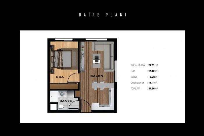 Amass İzmir Residence&Office Kat Planları - 7