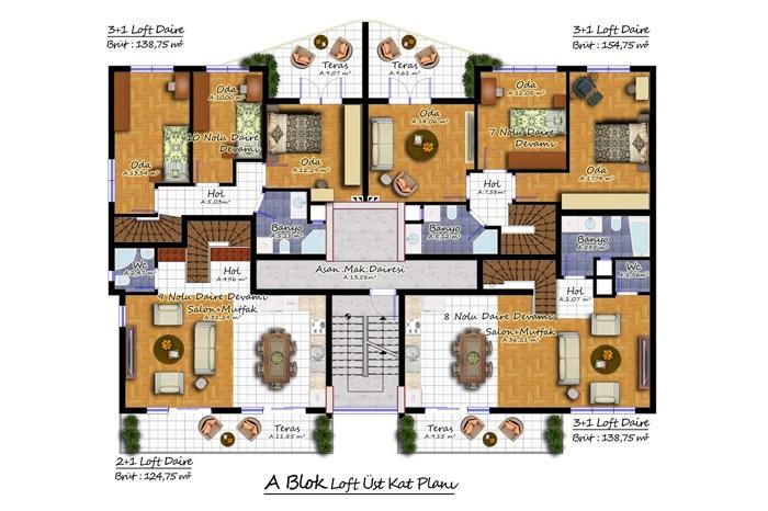 Olivium Residence 2 Kat Planları - 23