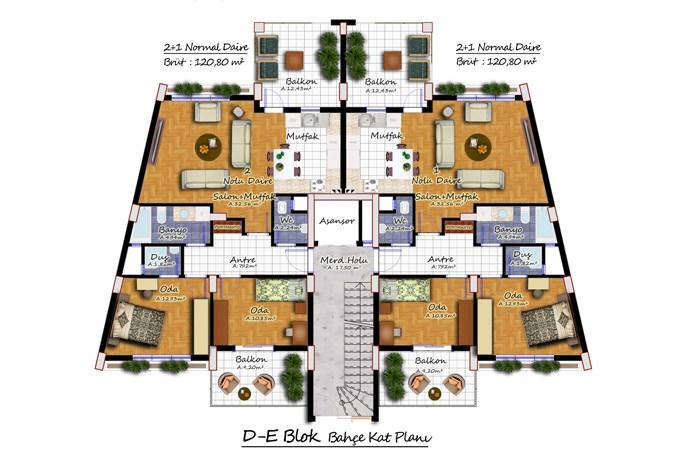 Olivium Residence 2 Kat Planları - 31