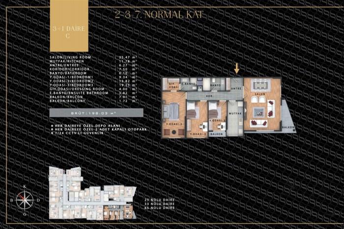 İsis Residence Kat Planları - 21