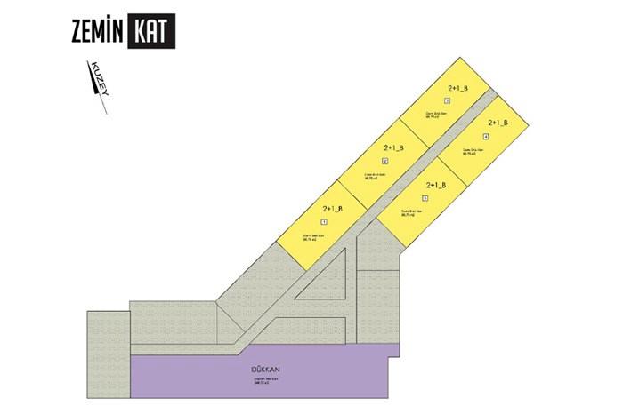 Helenium Sky Suite Kat Planları - 3