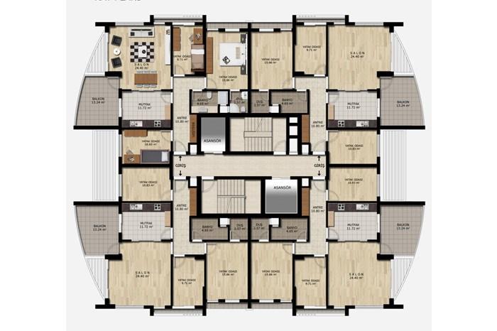 Olympus Residence Kat Planları - 8