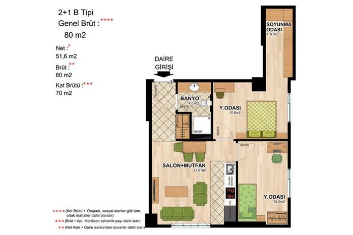 EMS Butik Residence Kat Planları - 4