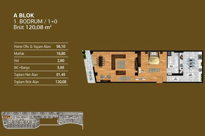 Perola Residence Kat Planları - 27
