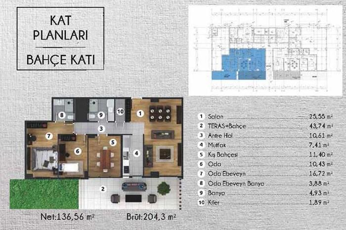 Loca Ataşehir Kat Planları - 8