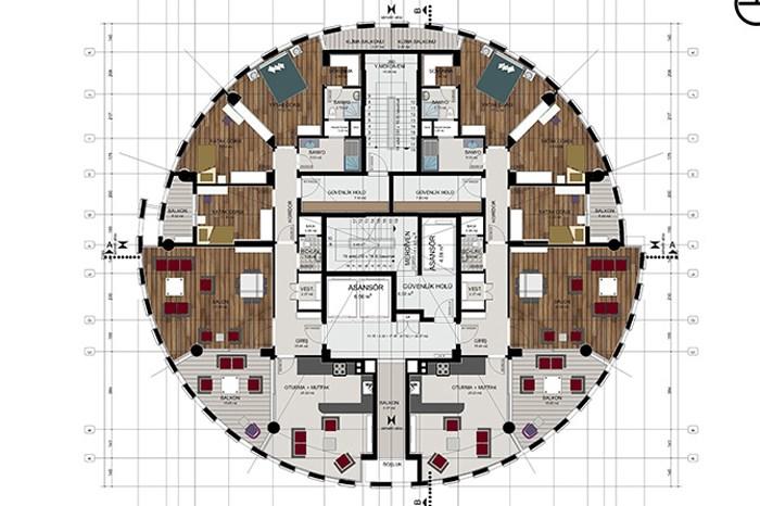 Lotus Towers Kat Planları - 4