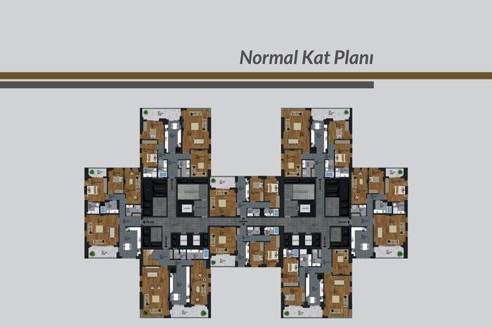 Malatya Life Residence Kat Planları - 15