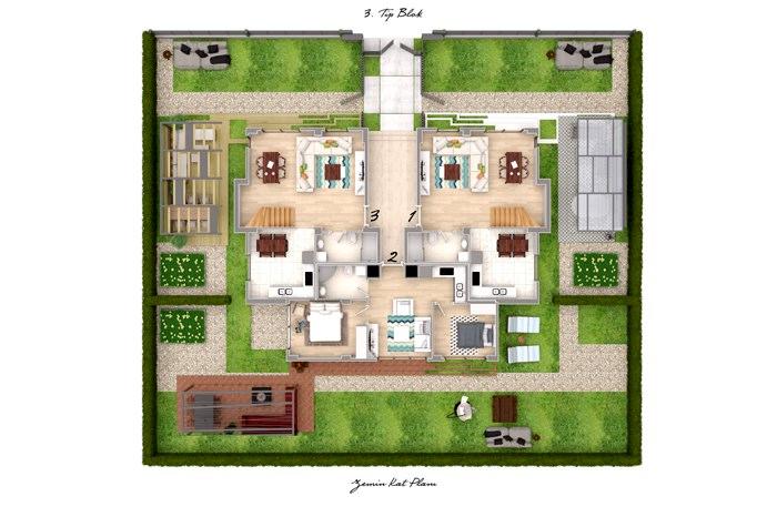 House’n Garden Selection Kat Planları - 7