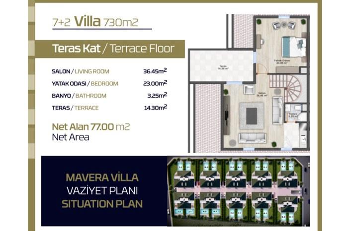Mavera Villa Kat Planları - 10