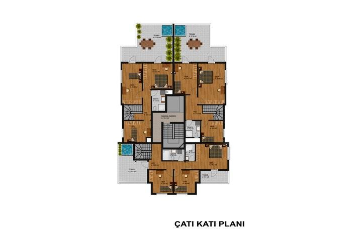 Barcelona City Kat Planları - 10