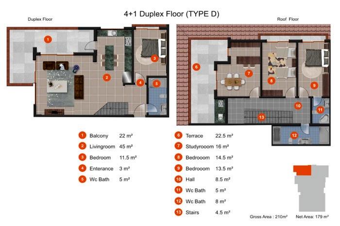 Oxopia Residence Kat Planları - 7