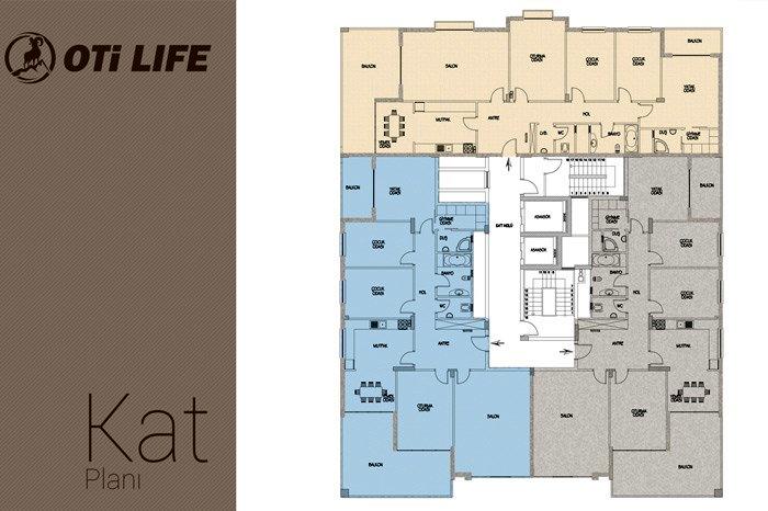 Oti Life Kat Planları - 1