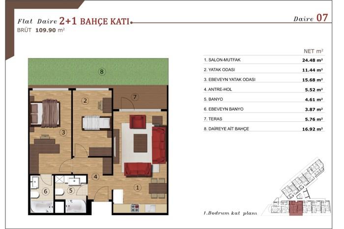 Livera Homes Kemerburgaz Kat Planları - 7
