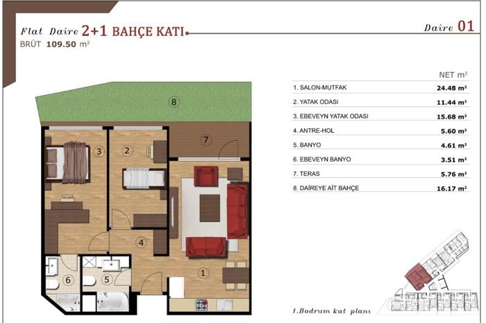 Livera Homes Kemerburgaz Kat Planları - 71