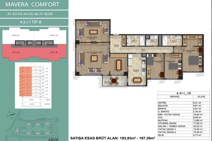 Mavera Comfort Kat Planları - 6