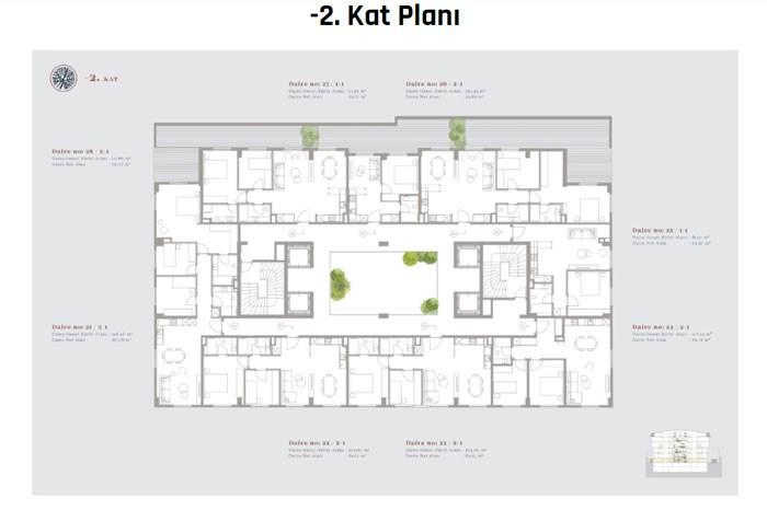 Emirgan Apartments by Seba Kat Planları - 6