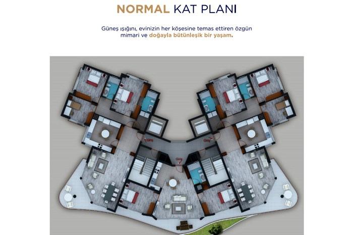 Sirius Loft Residence Kat Planları - 17