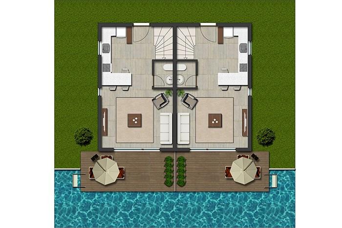 Venezia Bodrum Villaları Kat Planları - 6
