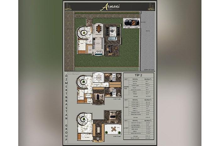 Armoni Villa's Kat Planları - 6