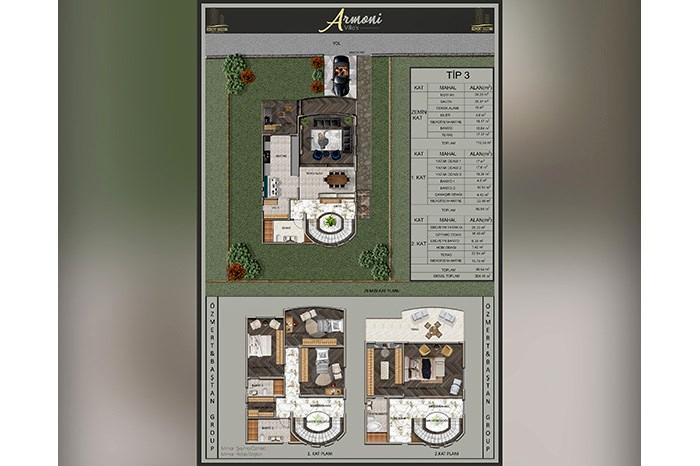 Armoni Villa's Kat Planları - 7